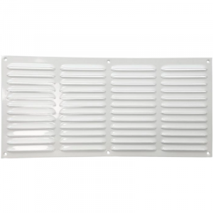 Aluminium schoepenrooster opbouw 500 x 240mm - WIT (1-5024W)