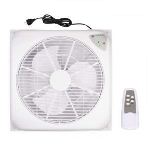 Ceilingflow plafondventilator - 130m3/h - wit - met afstandsbediening