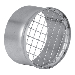 Gaasrooster (plat aftakstuk met grofmazig gaas) Ø 180mm Gaasrooster (plat aftakstuk met grofmazig gaas) Ø 180mm