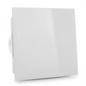 Whisper Pro-Design badkamerventilator - Ø125mm - met nalooptimer - vlak kunststof - wit Whisper Pro-Design badkamerventilator - Ø125mm - met nalooptimer - vlak kunststof - wit