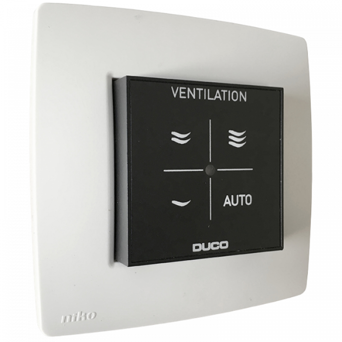 Duco bedieningsschakelaar RF batterij - Zwart Duco bedieningsschakelaar RF batterij - Zwart