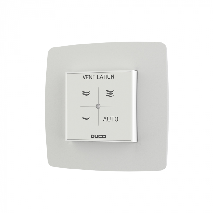 DucoBox Silent 2.0 All-In-One CO2 BD - 400 m3/h - Randaarde - ingebouwde vochtsensor + afstandsbediening RF + CO2 ruimtesensor