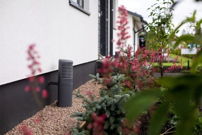 Ventilatieschacht Ross - kelderventilatie - Ø 125mm Rood