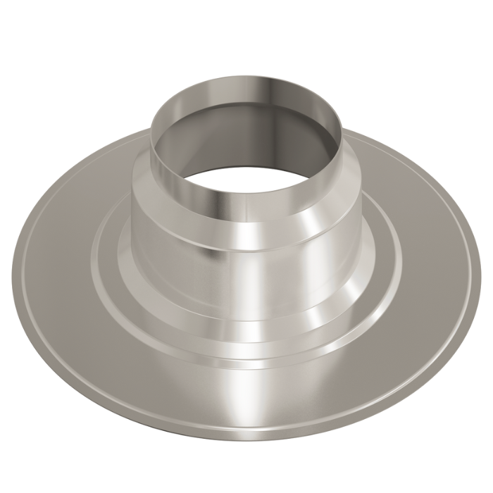 Ubbink Multivent 166 Plakplaat voor ventilatiepijp - plat dak