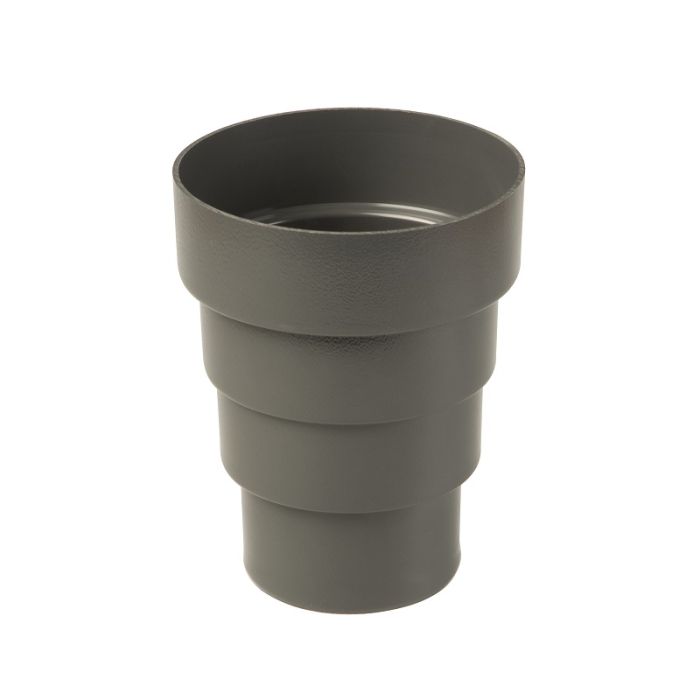 Verloop KS 110-100-90-75 grijs voor Ventube dakdoorvoer 110