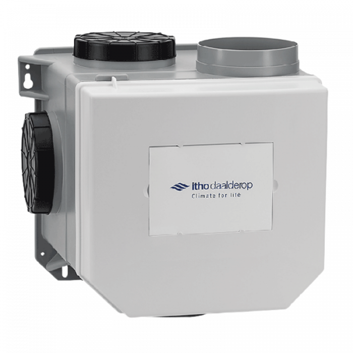 Itho Daalderop Optima CVE-S ECO HE - woonhuisventilator - 468 m3/h - randaarde & extra perilex - ingebouwde vochtsensor + RFT CO2 sensor Itho Daalderop Optima CVE-S ECO HE - woonhuisventilator - 468 m3/h - randaarde & extra perilex - ingebouwde vochtsensor + RFT CO2 sensor