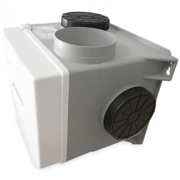 Itho Daalderop Optima CVE-S ECO HE - woonhuisventilator - 468 m3/h - randaarde & extra perilex - ingebouwde vochtsensor + RFT CO2 sensor Itho Daalderop Optima CVE-S ECO HE - woonhuisventilator - 468 m3/h - randaarde & extra perilex - ingebouwde vochtsensor + RFT CO2 sensor