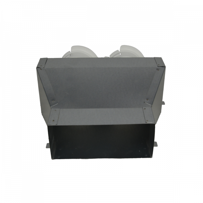 Verloop Click Fix 2xø75 - 70x170mm Verloop Click Fix 2xø75 - 70x170mm