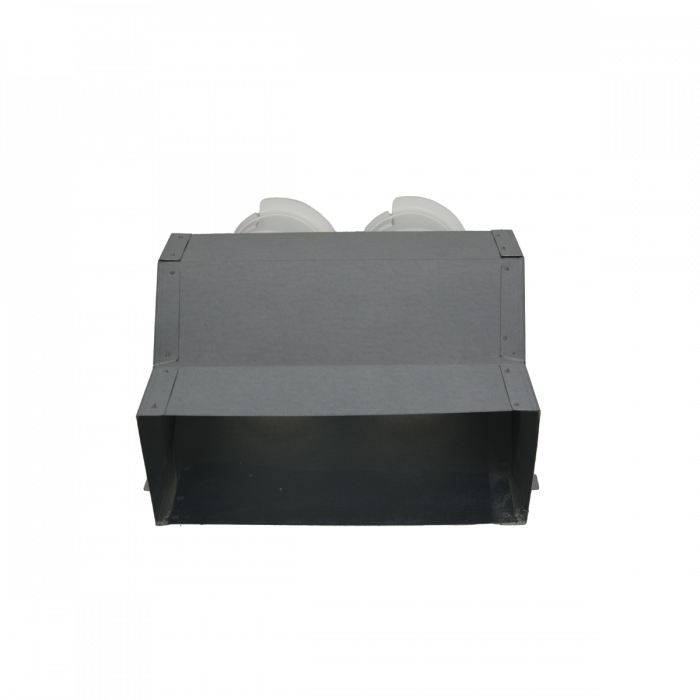 Verloop Click Fix 2xø75 - 55x220mm Verloop Click Fix 2xø75 - 55x220mm