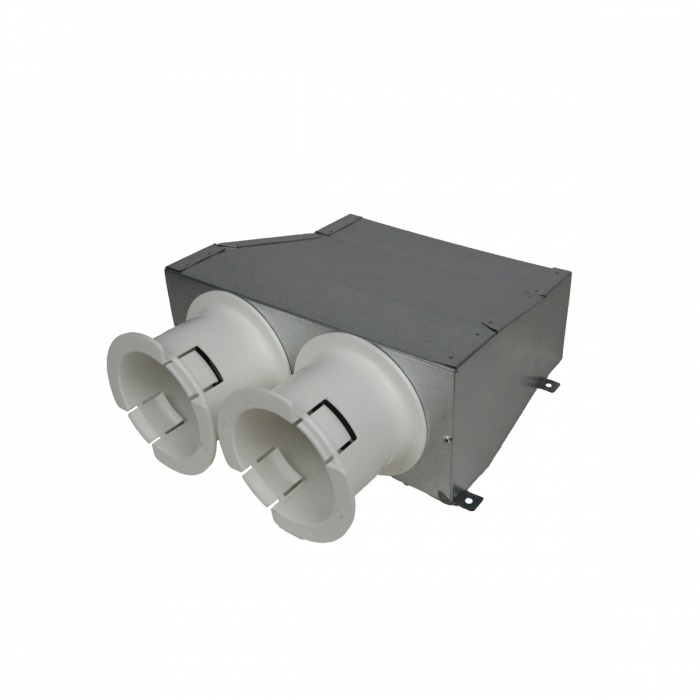 Verloop Click Fix 2xø75 - 70x170mm Verloop Click Fix 2xø75 - 70x170mm