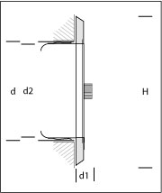 Afsluitbaar rooster/ventiel rond Ø100mm - Geborsteld RVS