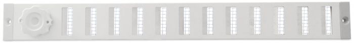 Aluminium afsluitbaar schuifrooster opbouw 500 x 40mm - ALU
