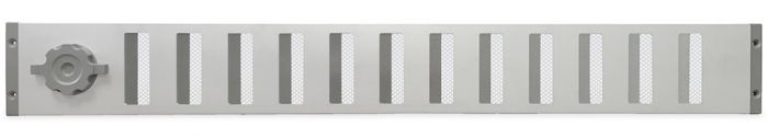 Aluminium afsluitbaar schuifrooster opbouw 750 x 90mm - ALU