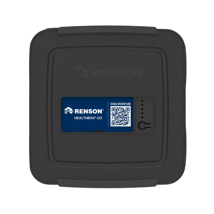 Renson Healthbox GO - 430m3/h - App gestuurd - Ingebouwde VOC (geur), CO2 & Vocht sensor - incl. 3 Aeroo luchtventielen