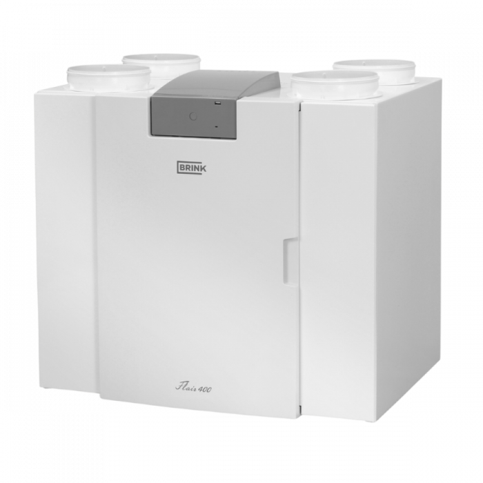 Brink Flair 400 WTW unit - 4b rechteruitvoering - met enthalpiewisselaar - 400 m3/h