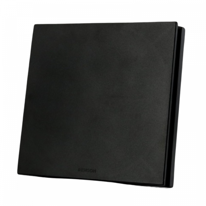 Renson Aeroo Designventiel vierkant - kunststof  Ø125mm - RAL9005