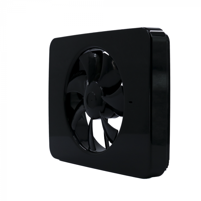 Vent-Axia - IQ - badkamerventilator - Ø 125/100mm - 130 m3/h - vochtsensor - nalooptimer - Zwart Vent-Axia - IQ - badkamerventilator - Ø 125/100mm - 130 m3/h - vochtsensor - nalooptimer - Zwart