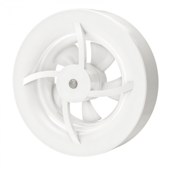 Vent-Axia - Solara - badkamerventilator Ø 100/125mm - vocht- en bewegingssensor - nalooptimer - Wit