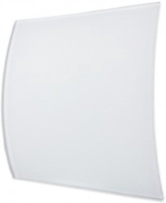 Whisper Design ventilatierooster vierkant (afvoer & toevoer) Ø125mm - kunststof - wit
