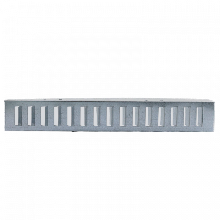 Volumeregelaar - schuin - staal - voor kanaalrooster (BxH) 425 x 125 mm Volumeregelaar - schuin - staal - voor kanaalrooster (BxH) 425 x 125 mm