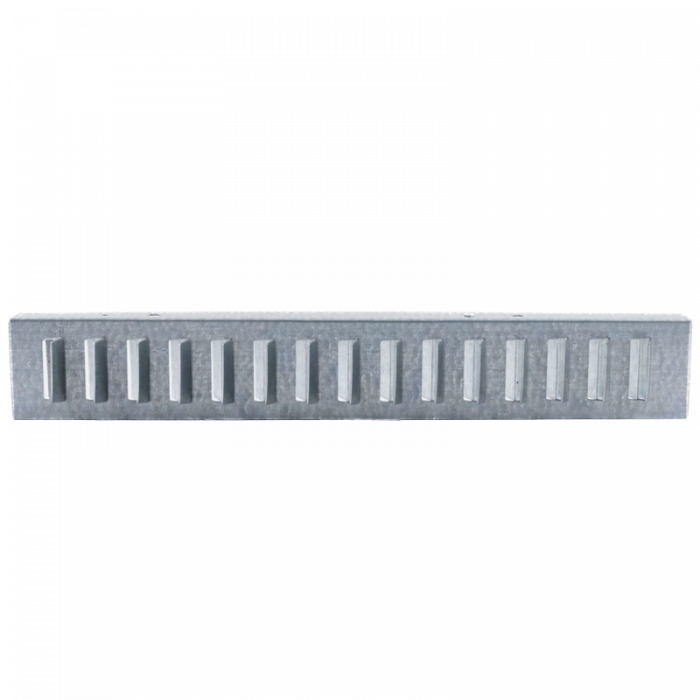 Volumeregelaar - recht - staal - voor kanaalrooster (BxH) 525 x 125 mm Volumeregelaar - recht - staal - voor kanaalrooster (BxH) 525 x 125 mm