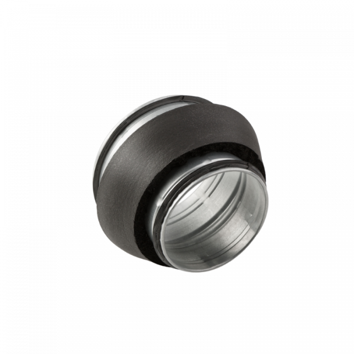 Geïsoleerd Verloopstuk - Ø 200-180 - geperst - SAFE - 13mm isolatie