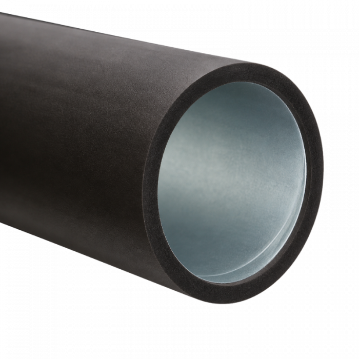 Geïsoleerde Spirobuis - Ø 180mm - staal - 90cm - 13mm isolatie