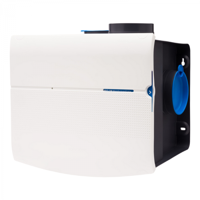 Orcon MVS-15RHB woningventilator - 550 m3/h - randaarde - met ingebouwde vochtsensor - met RF-afstandsbediening
