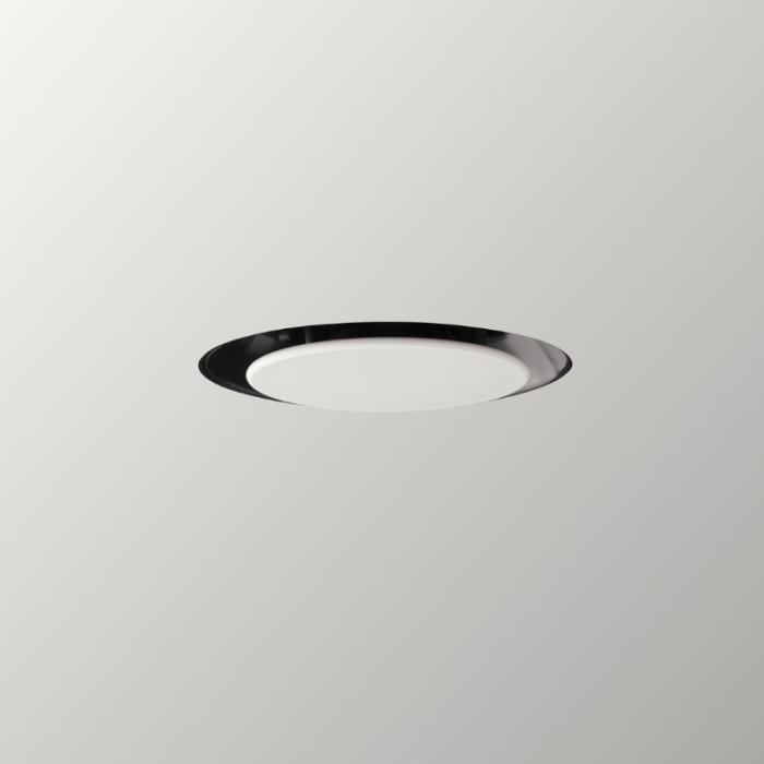 NoShow 2.0 instucbaar designventiel 125mm - toevoer/afvoer - ZWART NoShow 2.0 instucbaar designventiel 125mm - toevoer/afvoer - ZWART