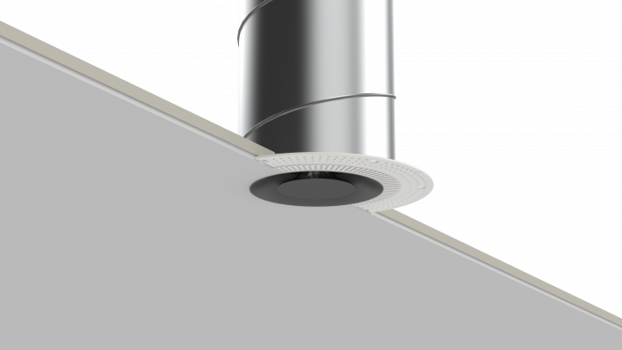 Pradovent -trimless- installeerbaar ventiel (toevoer & afvoer) - Ø 125mm - Zwart Pradovent -trimless- installeerbaar ventiel (toevoer & afvoer) - Ø 125mm - Zwart