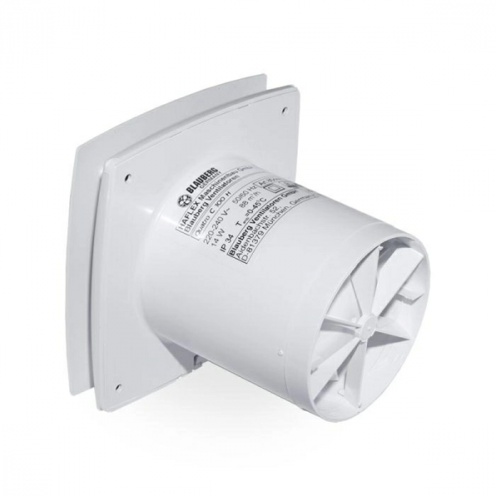 Blauberg Quatro C badkamer ventilator - Ø 150mm - STANDAARD