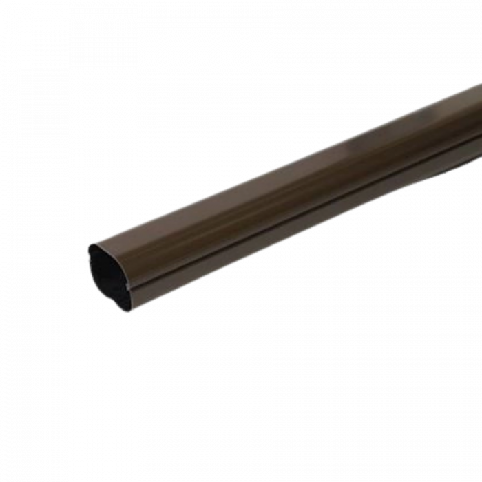 Airco leidinggoot 50 cm - pvc - bruin