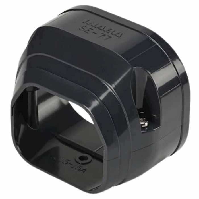 Airco eindstuk - Antraciet