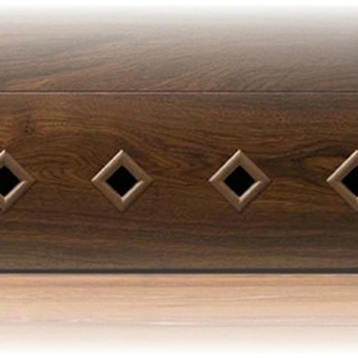 Vierkante deurroosters 29 x 29mm - kunststof grijs - set van 4 stuks