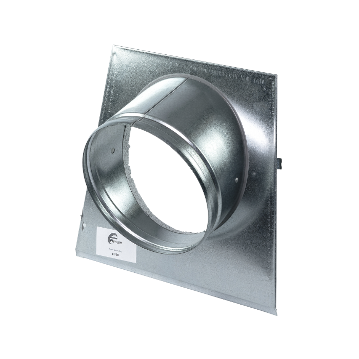 "EasyPlenum" voor LUCHTTOEVOER- aansluiting 200mm - met wervelrooster