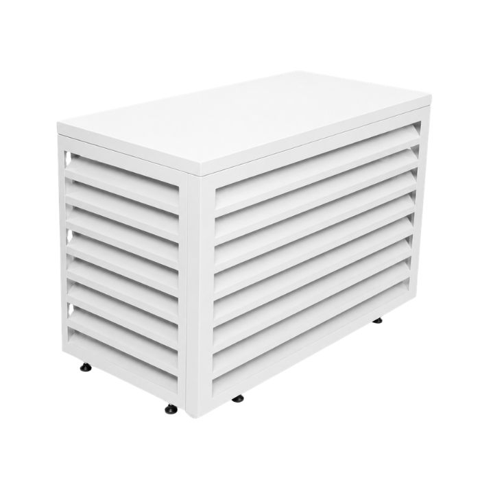 Aircover 900 - RAL9016 - Luxe (airco) buitenunit omkasting - 93 x 60 x 48 cm Aircover 900 - RAL9016 - Luxe (airco) buitenunit omkasting - 93 x 60 x 48 cm