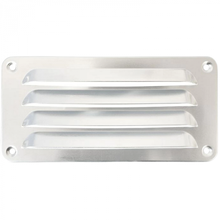 Aluminium schoepenrooster opbouw 180 x 90mm - ALU (1-1809A)