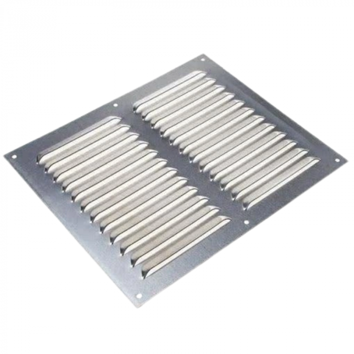 Aluminium schoepenrooster opbouw 300 x 250mm - ALU (1-3025A)