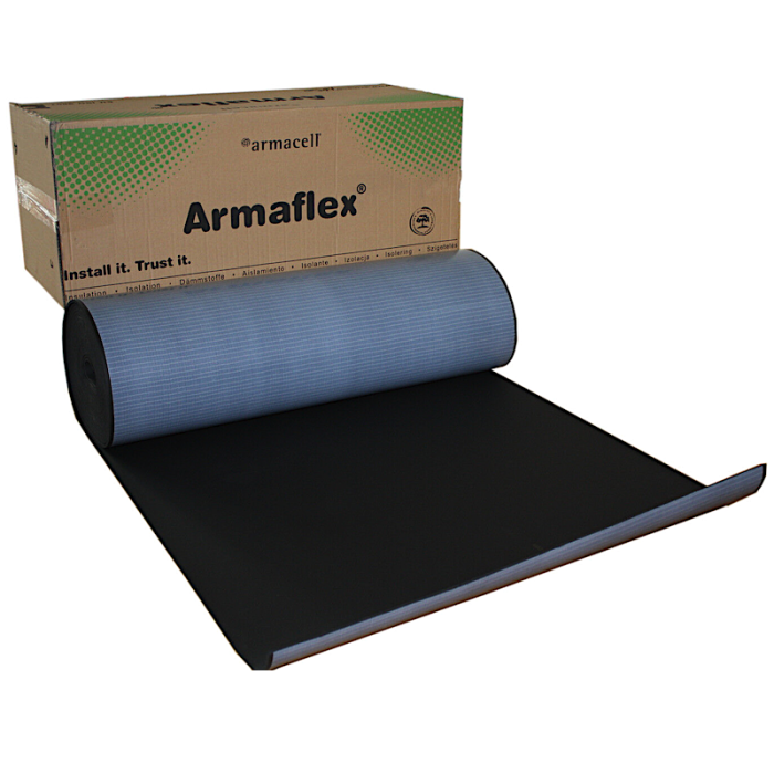 Armaflex zelfklevende isolatie 13mm - Breedte = 1 meter [Doos met 8 m2 op rol]