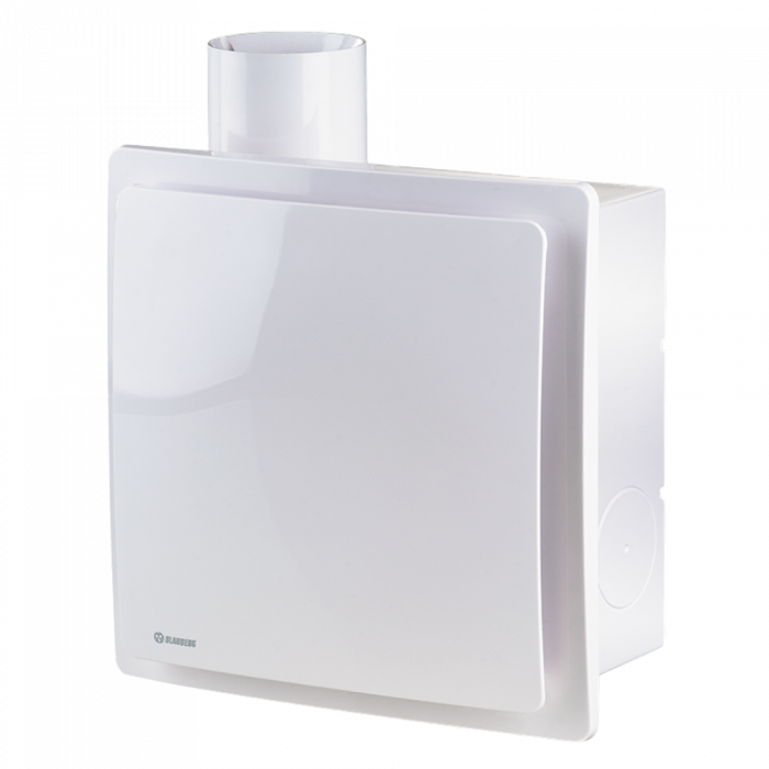 Badkamer inbouwventilator Blauberg - Valeo-BP 35/60 - Ø 80mm - 63 m3/h - met timer