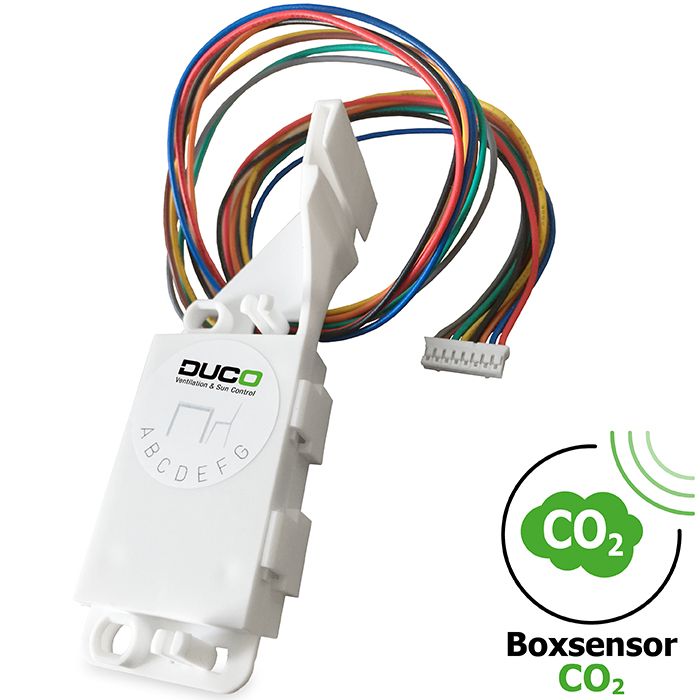 Duco CO2 boxsensor in luchtflow t.b.v. Ducobox Silent (0000-4216)