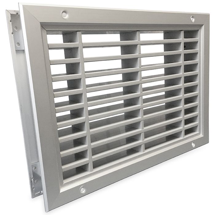 Brandwerend deurrooster 300 x 200mm (binnendeur toepassing)