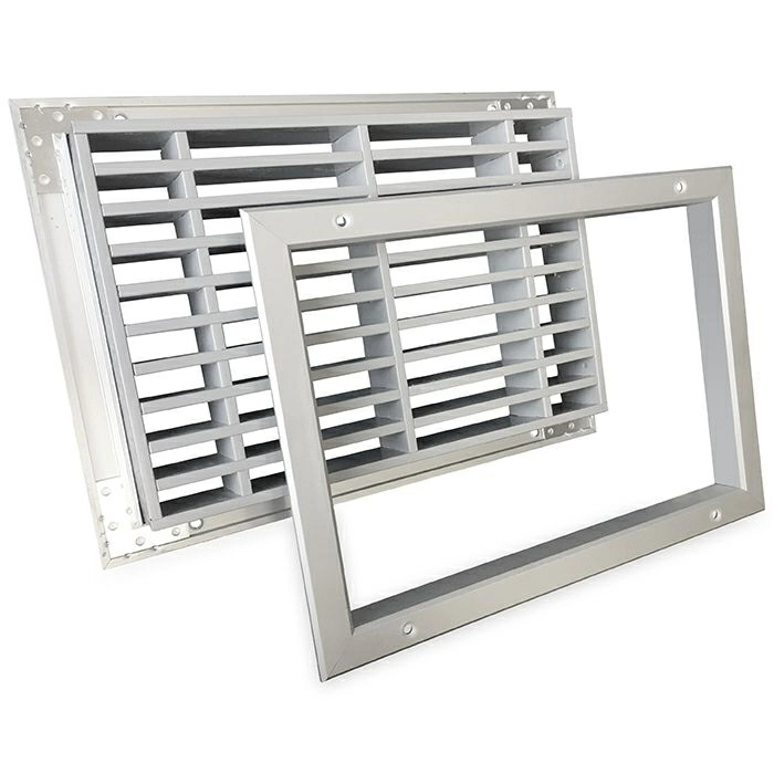 Brandwerend deurrooster 400 x 200mm (binnendeur toepassing) Brandwerend deurrooster 400 x 200mm (binnendeur toepassing)