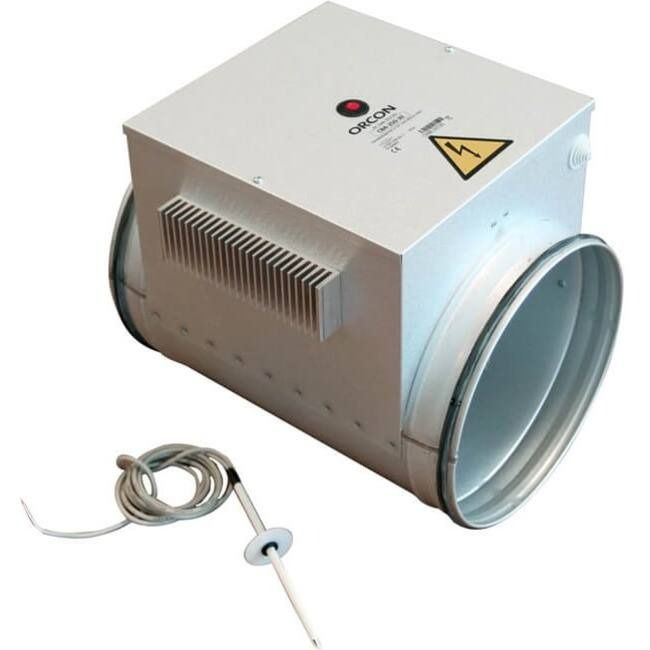 Orcon CBA-250-30 Naverwarmer 0-10V rond 250mm  3,0kW - 230V