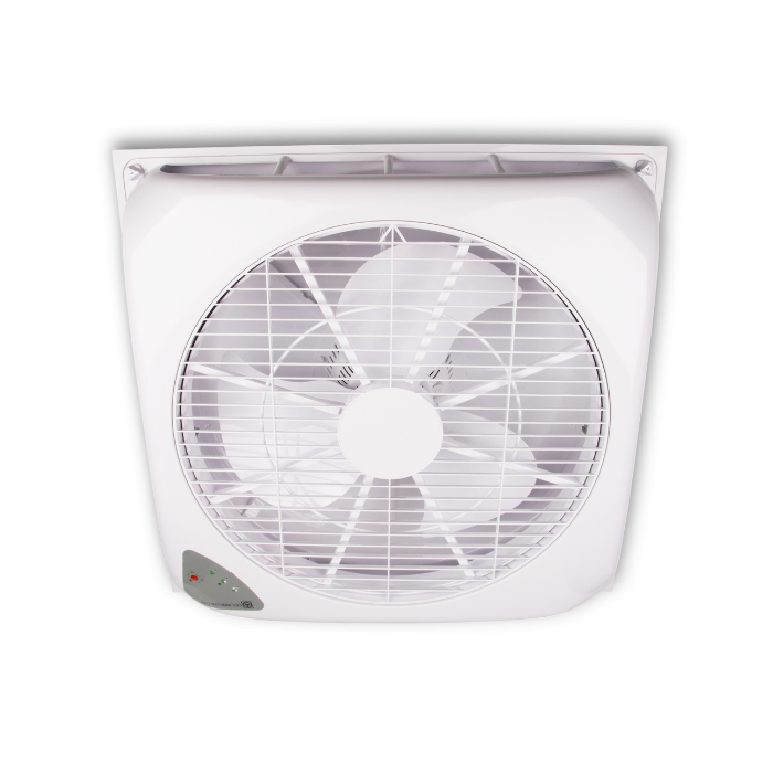 Ceilingflow plafondventilator - 130m3/h - wit - met afstandsbediening