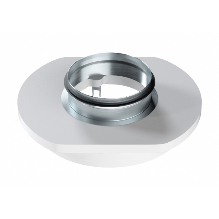 CIRCLE - Instucbaar frameloos ventiel - 2 cirkels - Ø200mm - TOEVOER & AFVOER