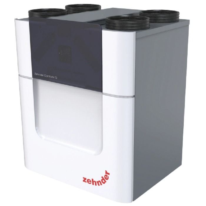 Zehnder Stork ComfoAir Q600 WTW unit NL L VV ST RF - Linkeruitvoering - Met voorverwarmer - RF voorbereid