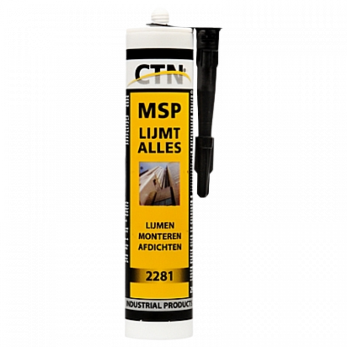 CTN MSP sterk verlijmende kit GRIJS (2281G)