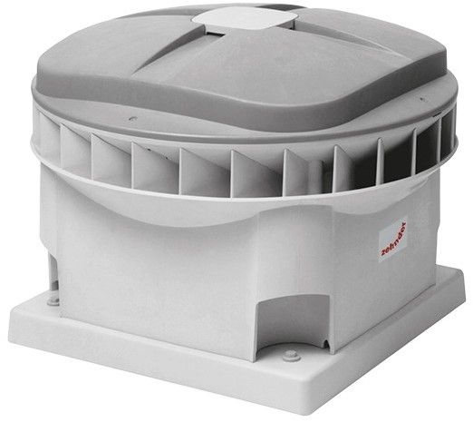 Dakventilator Zehnder ComfoRoof MX manual 210 incl. werkschakelaar (3701 m3/h, 230V, gelijkstroom)