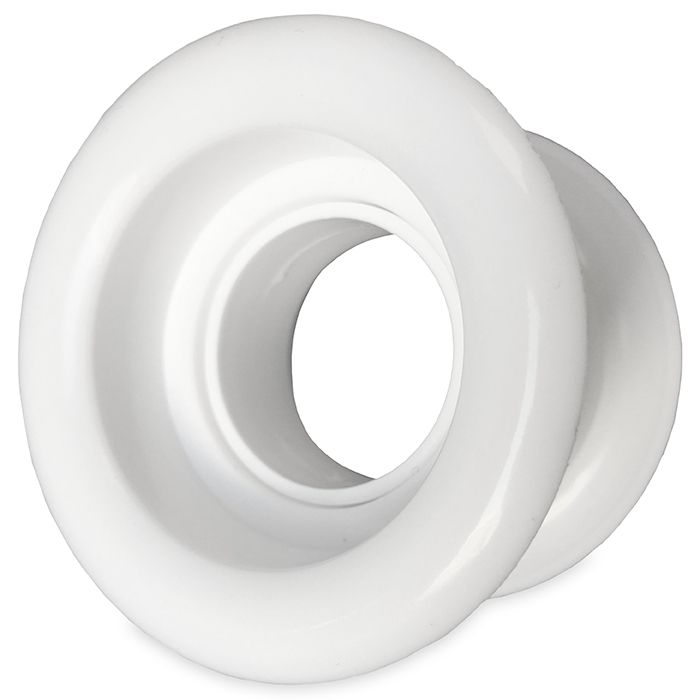 Rond deurrooster Ø40mm - kunststof wit Rond deurrooster Ø40mm - kunststof wit
